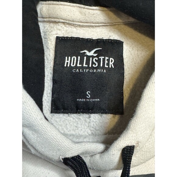 Hollister California Men’s Small  Blue Ombré Hoodie Kangaroo Pouch - Picture 2 of 7